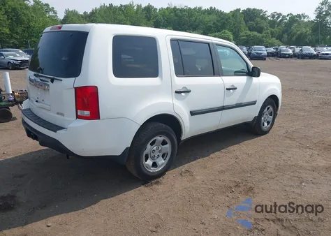 2015 Honda Pilot Lx from USA, damaged, VIN 5FNYF4H26FB050250